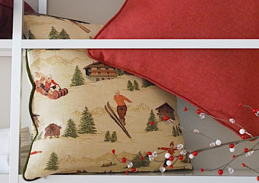 Sciatori Jacquard pillow Sciatori Jacquard pillow
